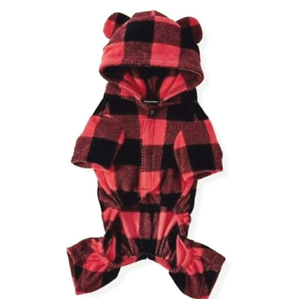 Buffalo Check Plaid DOG pet pj's pajamas
